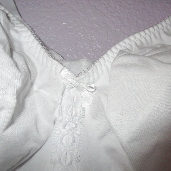 Bali Double Support Cotton Wireless Bra Size 38DD Cool Comfort 3036 Seamless NWT - Picture 3 of 10